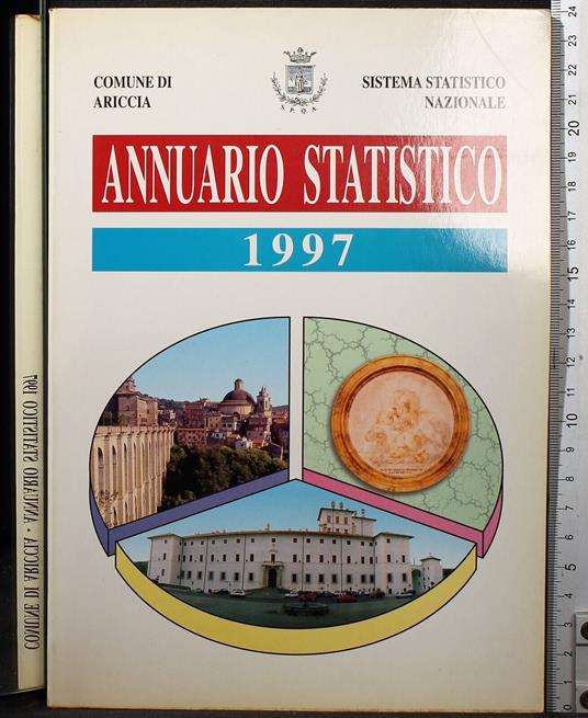 Annuario statistico 1997 - copertina