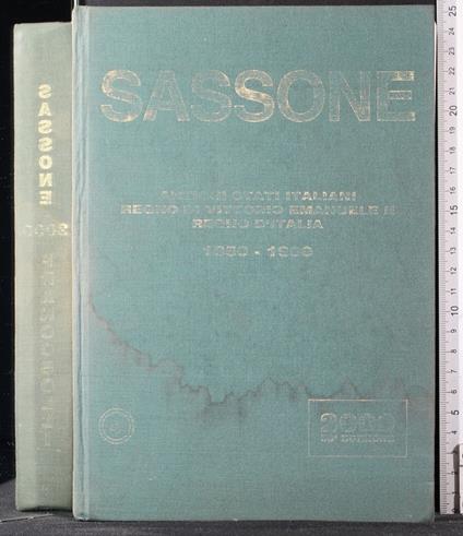 Sassone. Catalogo. Vol 1 Francobolli - copertina