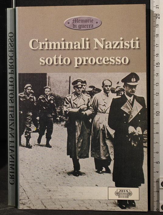 Criminali nazisti sotto processo - copertina