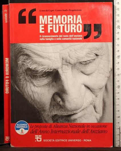 Memoria e futuro - copertina