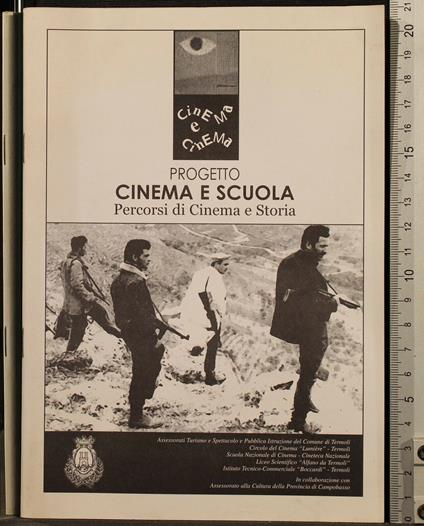 Progetto Cinema e Scuola - copertina