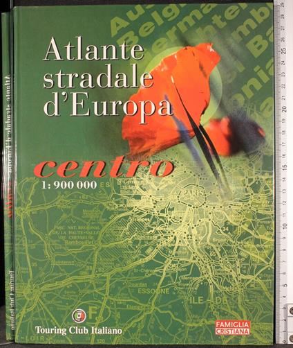 Atlante stradale d'Europa. Centro - copertina