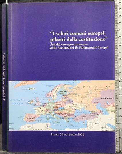 I Valori Comuni Europei, Pilastri Della Costituzione - copertina