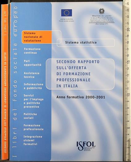 Secondo rapporto offerta formazione professionale in italia - copertina