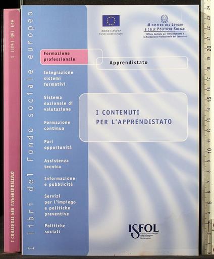 I contenuti per l'apprendistato - copertina