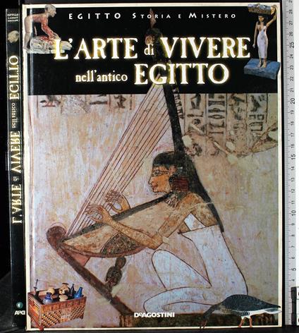L' arte di vivere nell'antico egitto - copertina