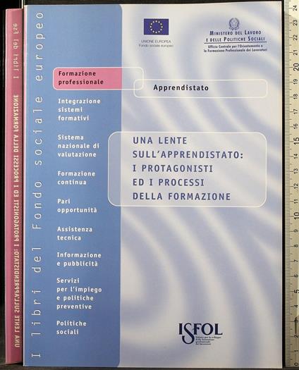 Una lente sull'apprendistato: i protagonisti. - copertina