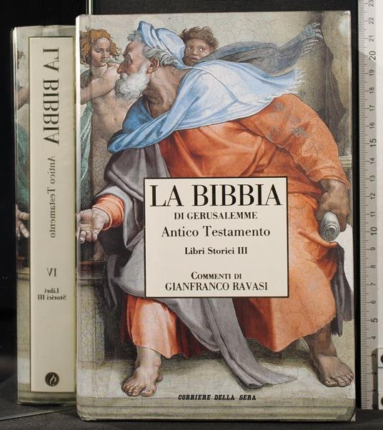 La Bibbia. Antico Testamento. Vol Iv. Libri Storici Iii - Libro Usato -  Corriere 