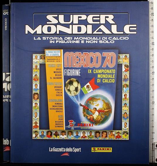 Super Mondiale 1. Mexico 70 - copertina