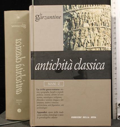 Antichità Classica. Mam-Z - copertina