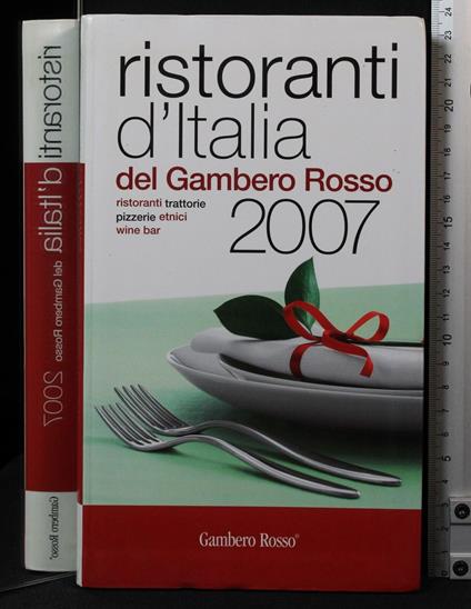 Ristoranti d'Italia 2007 - copertina