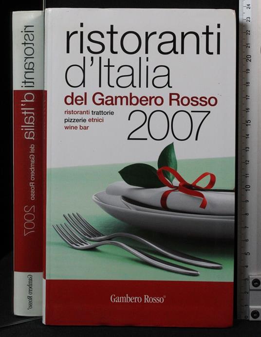 Ristoranti d'Italia 2007 - copertina