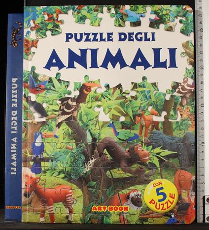 Puzzle degli animali - copertina
