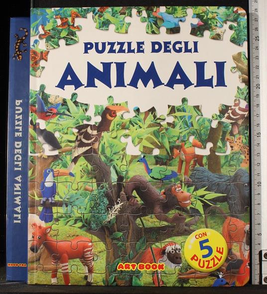 Puzzle degli animali - copertina