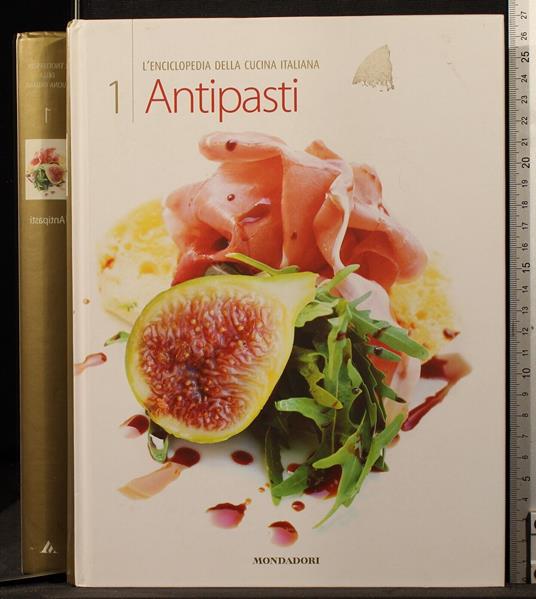 Enciclopedia della cucina Italiana 1. Antipasti - copertina