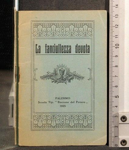 La Fanciullezza Devota - copertina