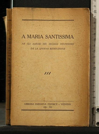 A Maria Santissima Vol 3 - copertina
