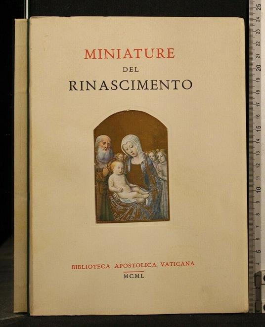 Miniature Del Rinascimento - copertina