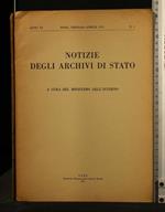 Notizie Degli Archivi di Stato N 1- Gennaio/Aprile 1951