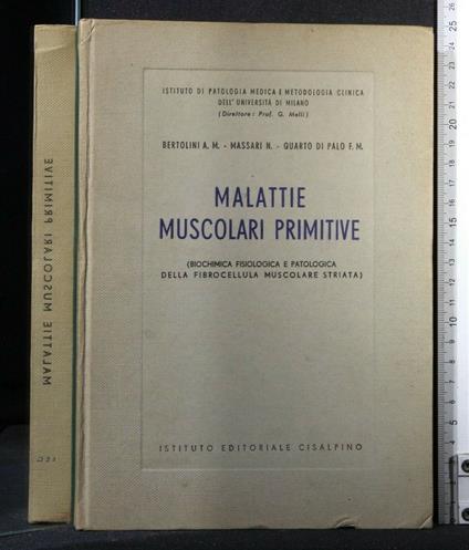 Malattie Muscolari Primitive - copertina