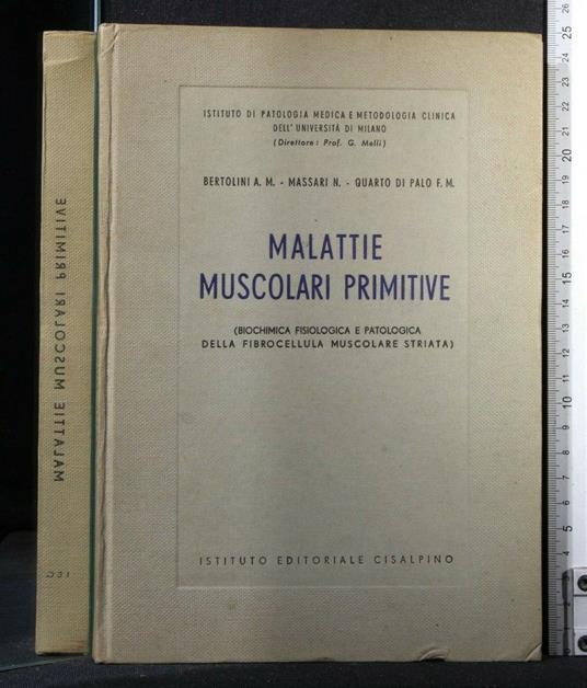 Malattie Muscolari Primitive - copertina