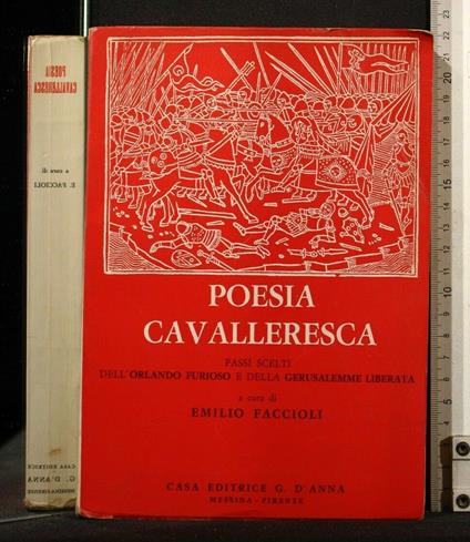 Poesia Cavalleresca - copertina