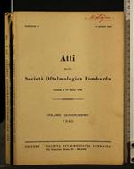 Atti Della Società Oftalmologica Lombarda Vol 15 Fasc 2 26