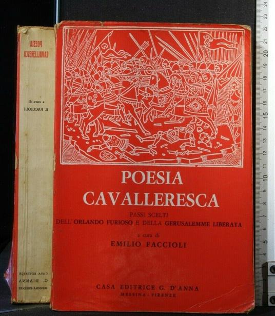 Poesia Cavalleresca - copertina