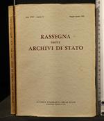 Rassegna Degli Archivi di Stato N 2 Maggio/Agosto 1965
