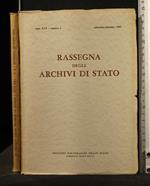 Rassegna Degli Archivi di Stato N 3 Settembre/Dicembre 1965