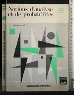 Notions D'Analyse Et De Probabilites