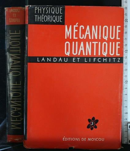 Mecanique Quantique Tome Iii - copertina