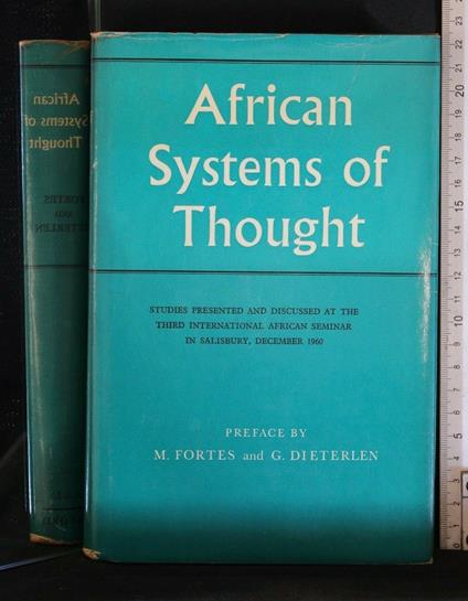 African Systems Of Thought - copertina