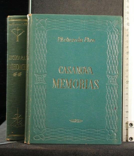 Casanova Memorias 2 Volumi - copertina