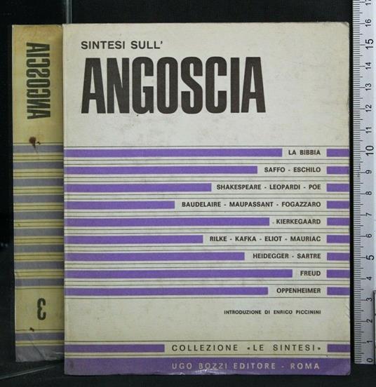 Sintesi Sull'Angoscia Vol. 3 - copertina