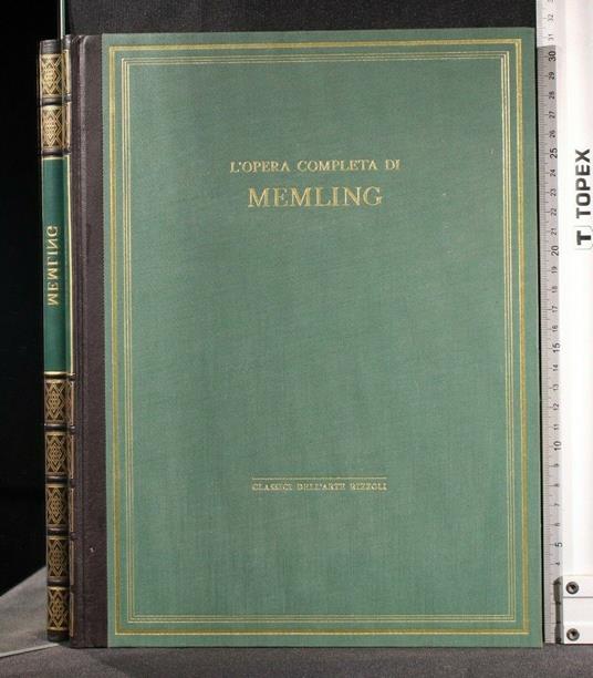 L' Opera Completa di Memling - copertina