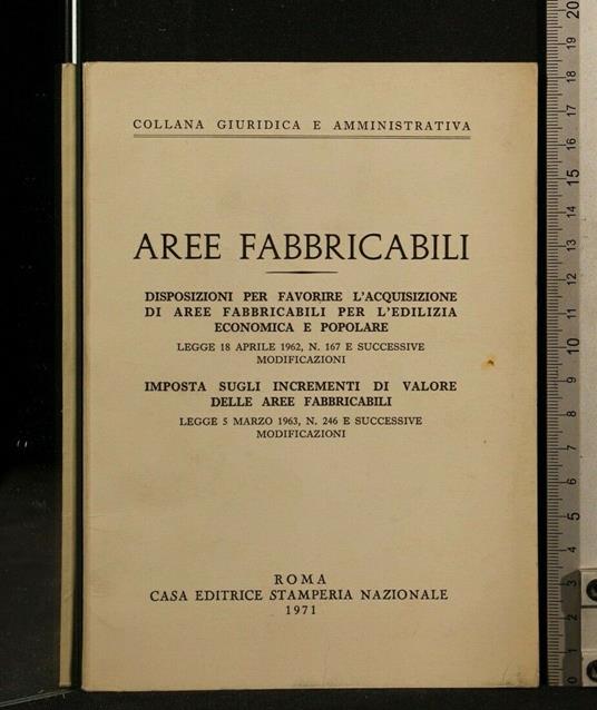 Aree Fabbricabili - copertina