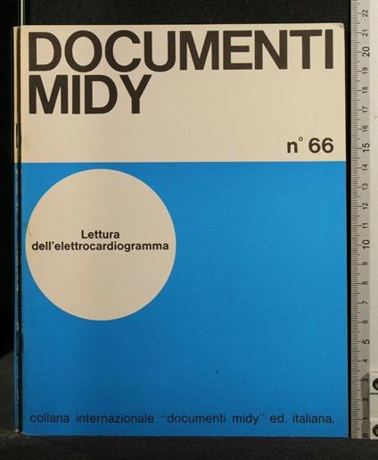 Documenti Midy N 66 Lettura Dell'Elettrocardiogramma - copertina