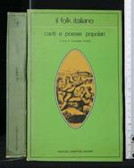 Il Folk Italiano Canti e Poesie Popolari