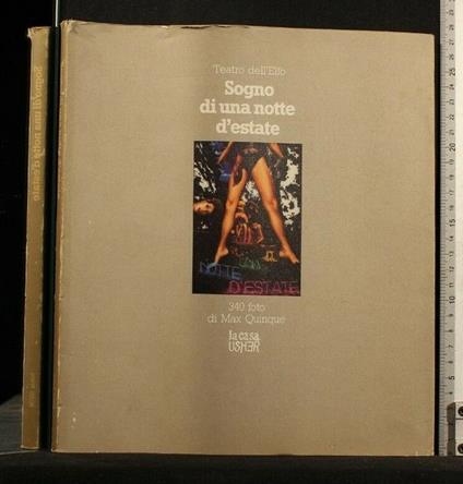 Sogno di Una Notte D'Estate Teatro Dell'Elfo 340 Foto di Max - copertina