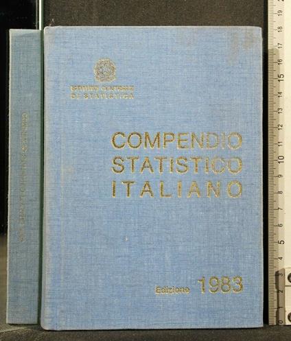 Compendio Statistico Italiano 1983 - copertina