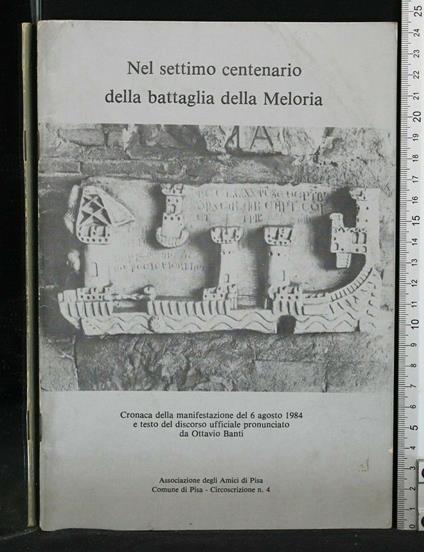 Nel Settimo Centenario Della Battaglia Della Meloria - copertina