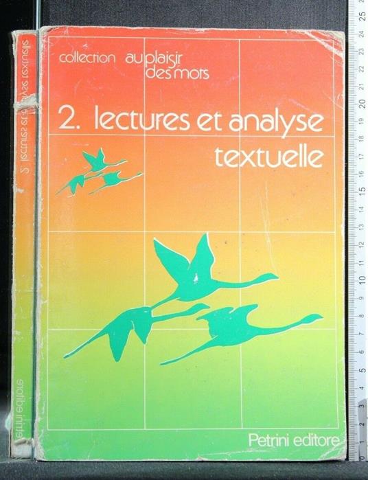 2. Lectures Et Analyse Textuelle - copertina