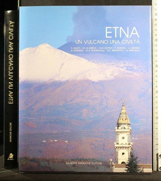 Etna Un Vulcano Una Civiltà - copertina