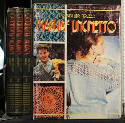 Il Grande Libro di Maglia e Uncinetto Vol.1-2-3 - copertina
