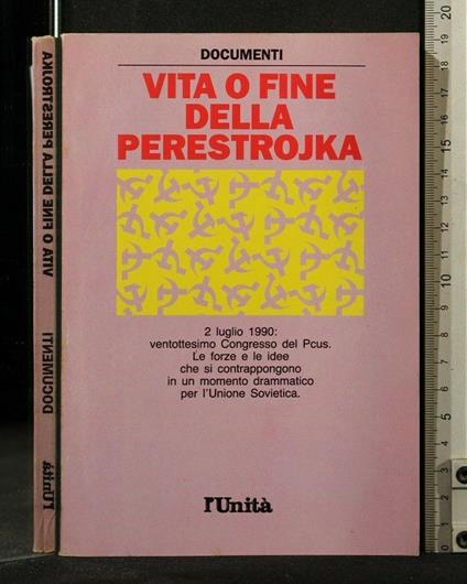 Vita O Fine Della Perestrojka Documenti - copertina