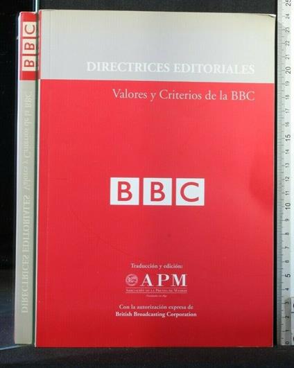 Directrices Editoriales Valores Y Criterios De La Bbc - copertina