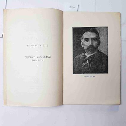 Versi E Prose - Stéphane Mallarmé - copertina