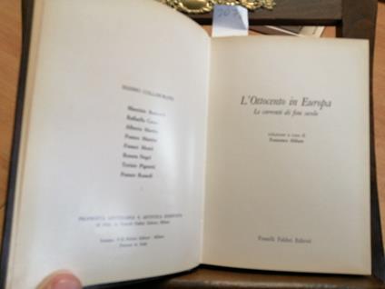 Elite Storia Universale Dell'Arte 31 L'Ottocento In Europa 1966 Fabbri - Francesco Abbate - copertina