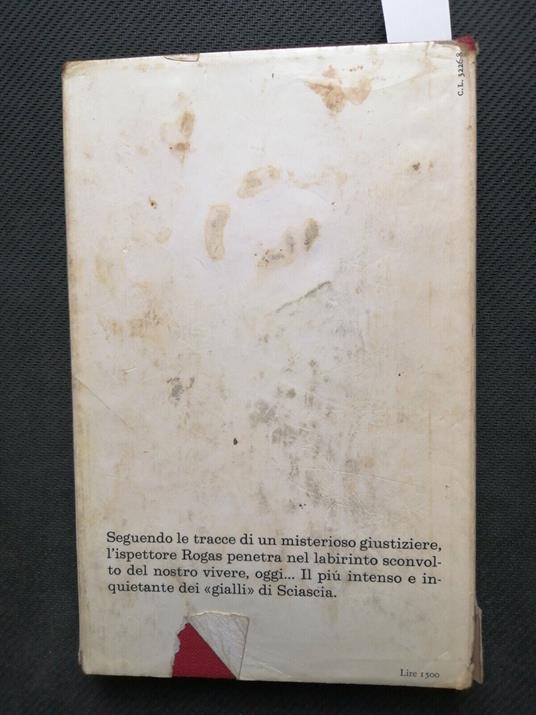 Leonardo Sciascia - Il Contesto Una Parodia - 1971 - Einaudi - I Coralli - Leonardo Sciascia - copertina